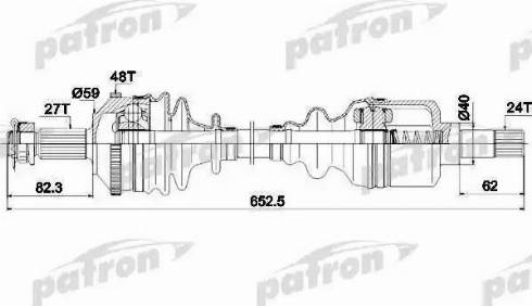 Patron PDS0335 - Arbre de transmission cwaw.fr