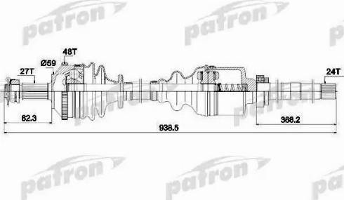 Patron PDS0336 - Arbre de transmission cwaw.fr