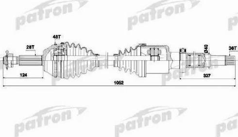 Patron PDS0290 - Arbre de transmission cwaw.fr