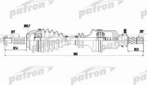 Patron PDS0244 - Arbre de transmission cwaw.fr