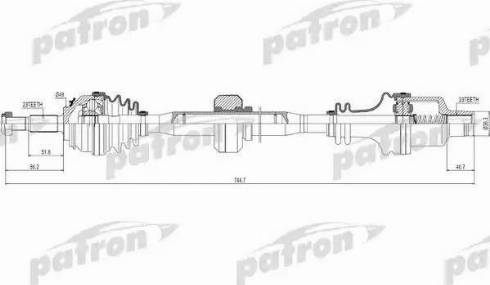 Patron PDS0220 - Arbre de transmission cwaw.fr