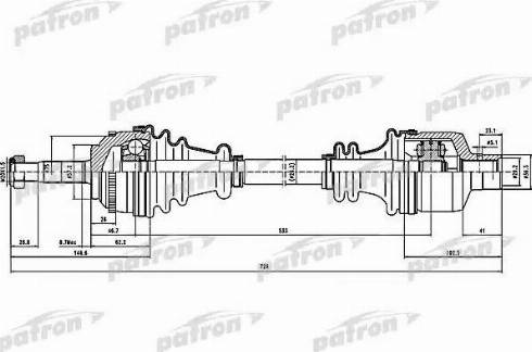 Patron PDS1432 - Arbre de transmission cwaw.fr