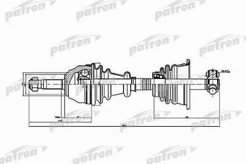 Patron PDS1074 - Arbre de transmission cwaw.fr