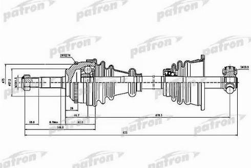 Patron PDS1397 - Arbre de transmission cwaw.fr