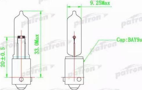 Patron PLH21W - Ampoule, feu stop additionnel cwaw.fr