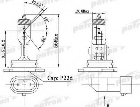 Patron PLHB4-12/51 - Ampoule, projecteur longue portée cwaw.fr