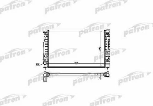 Patron PRS3018 - Radiateur, refroidissement du moteur cwaw.fr