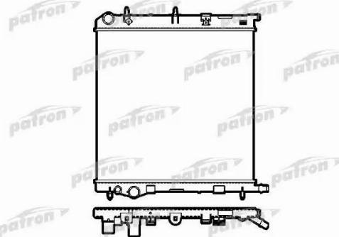 Patron PRS3033 - Radiateur, refroidissement du moteur cwaw.fr