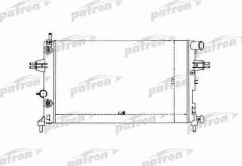 Patron PRS3335 - Radiateur, refroidissement du moteur cwaw.fr