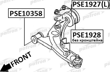 Patron PSE10358 - Suspension, bras de liaison cwaw.fr