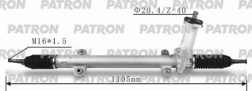 Patron PSG3069 - Crémaillière de direction cwaw.fr