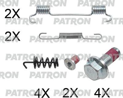 Patron PSRK0199 - Kit d'accessoires, mâchoires de frein de stationnement cwaw.fr