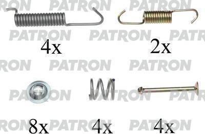 Patron PSRK0105 - Kit d'accessoires, mâchoires de frein de stationnement cwaw.fr