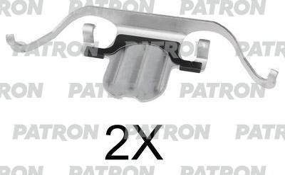 Patron PSRK1041 - Kit d'accessoires, plaquette de frein à disque cwaw.fr