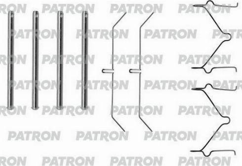 Patron PSRK1047 - Kit d'accessoires, plaquette de frein à disque cwaw.fr