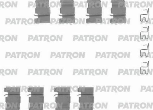 Patron PSRK1057 - Kit d'accessoires, plaquette de frein à disque cwaw.fr