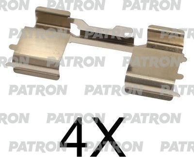 Patron PSRK1065 - Kit d'accessoires, plaquette de frein à disque cwaw.fr