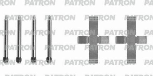 Patron PSRK1011 - Kit d'accessoires, plaquette de frein à disque cwaw.fr