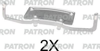 Patron PSRK1198 - Kit d'accessoires, plaquette de frein à disque cwaw.fr