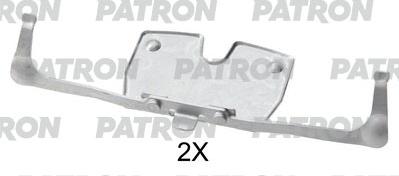 Patron PSRK1146 - Kit d'accessoires, plaquette de frein à disque cwaw.fr