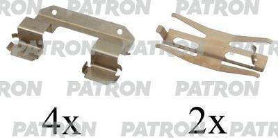 Patron PSRK1150 - Kit d'accessoires, plaquette de frein à disque cwaw.fr