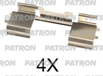 Patron PSRK1111 - Kit d'accessoires, plaquette de frein à disque cwaw.fr