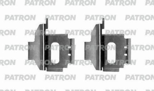 Patron PSRK1129 - Kit d'accessoires, plaquette de frein à disque cwaw.fr