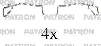 Patron PSRK1121 - Kit d'accessoires, plaquette de frein à disque cwaw.fr