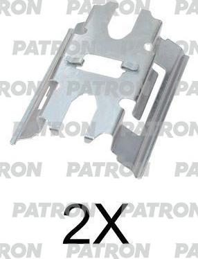 Patron PSRK1277 - Kit d'accessoires, plaquette de frein à disque cwaw.fr