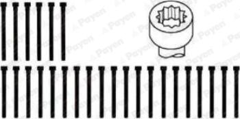 Payen HBS063 - Jeu de boulons de culasse de cylindre cwaw.fr