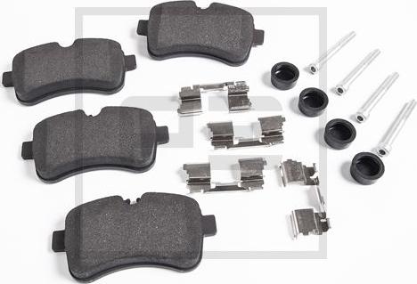 PE Automotive 086.354-00A - Kit de plaquettes de frein, frein à disque cwaw.fr