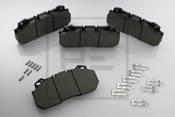 PE Automotive 086.304-00A - Kit de plaquettes de frein, frein à disque cwaw.fr