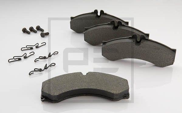 PE Automotive 086.314-00A - Kit de plaquettes de frein, frein à disque cwaw.fr