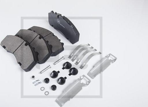 PE Automotive 086.333-00A - Kit de plaquettes de frein, frein à disque cwaw.fr