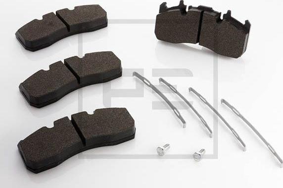 PE Automotive 086.329-00A - Kit de plaquettes de frein, frein à disque cwaw.fr