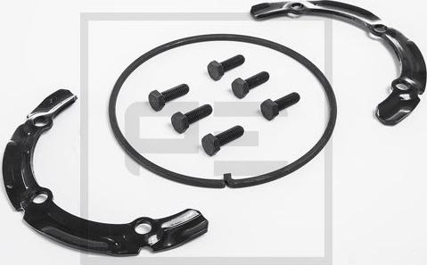 PE Automotive 146.231-00A - Kit d'accessoires, disque de frein cwaw.fr