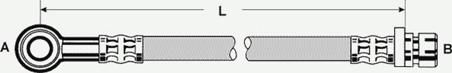 Pex 50.918 - Flexible de frein cwaw.fr