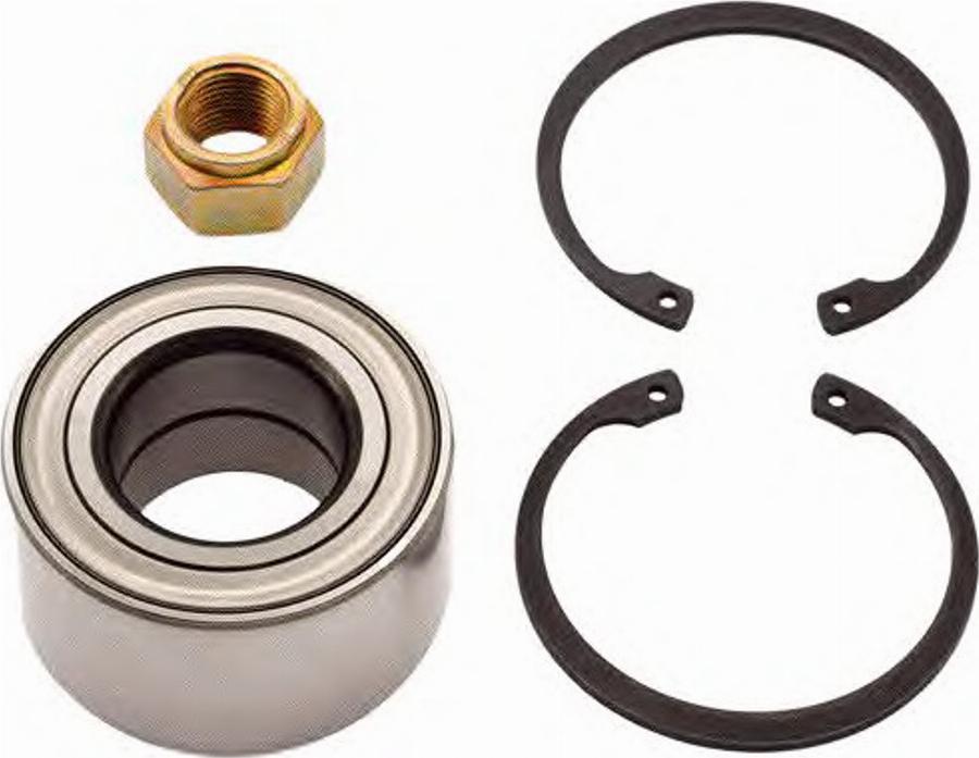 Pex 16.0258 - Kit de roulements de roue cwaw.fr