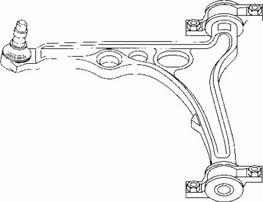 Pex 12.03.179 - Bras de liaison, suspension de roue cwaw.fr