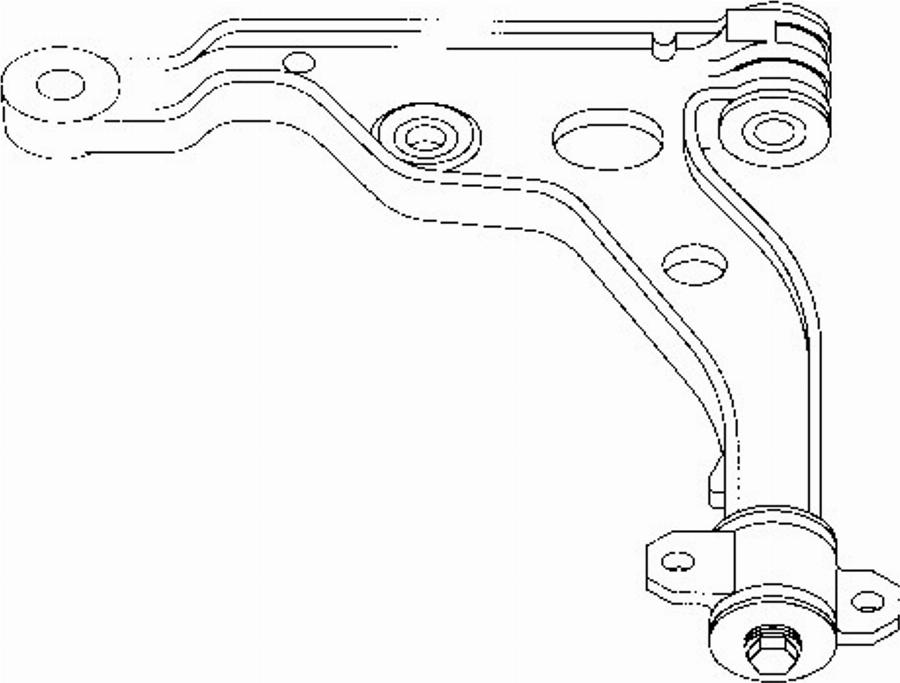 Pex 12.03.174 - Bras de liaison, suspension de roue cwaw.fr