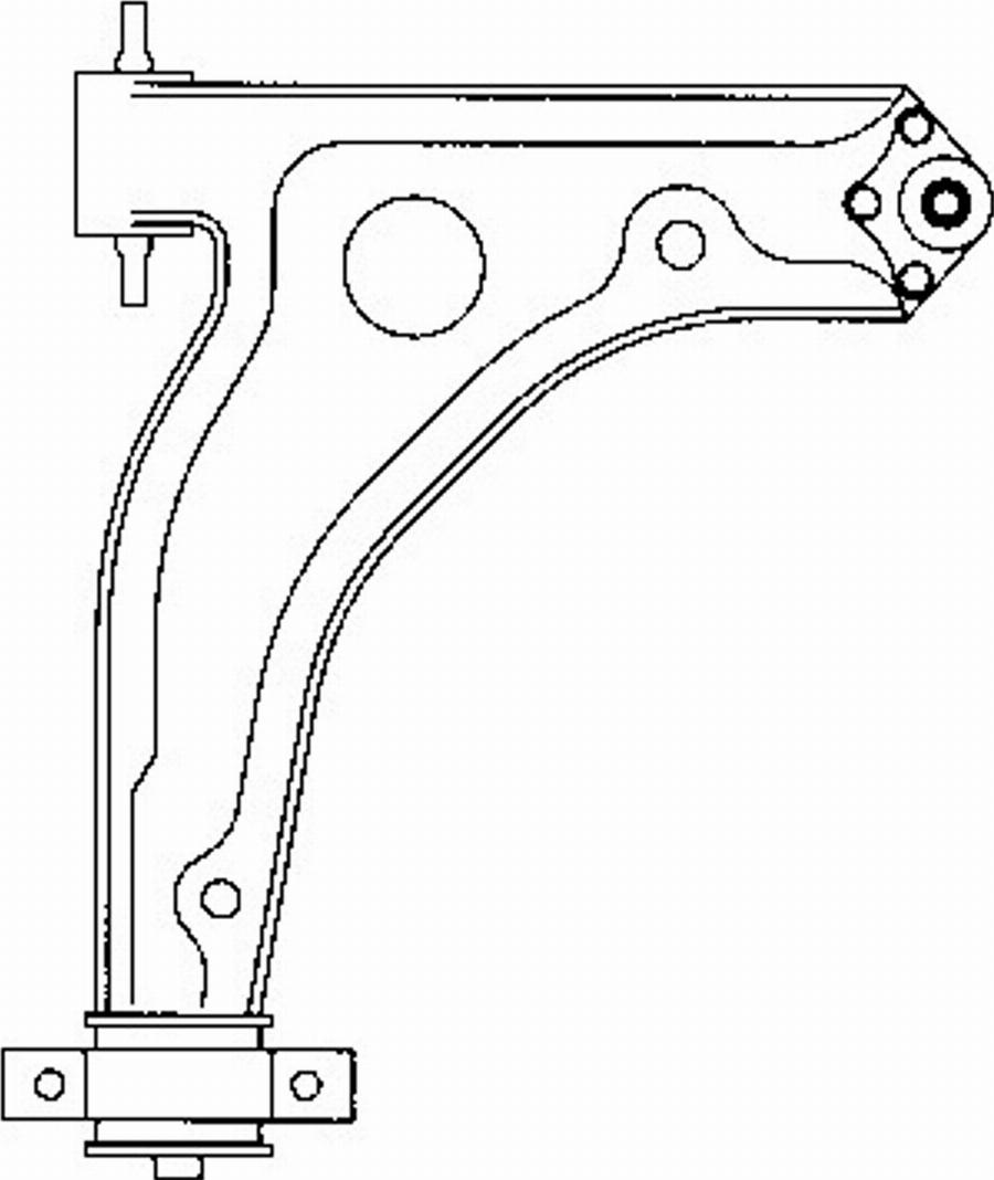 Pex 12.07.063 - Bras de liaison, suspension de roue cwaw.fr