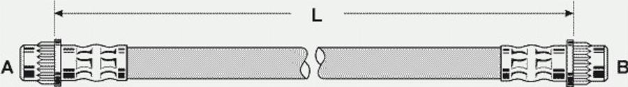 Pex 22058 - Flexible de frein cwaw.fr