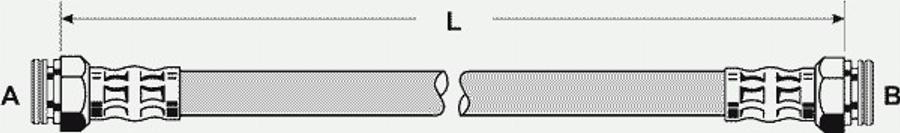 Pex 22.104 - Flexible de frein cwaw.fr