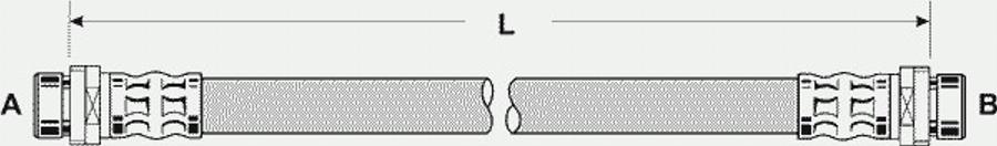 Pex 22.307 - Flexible de frein cwaw.fr