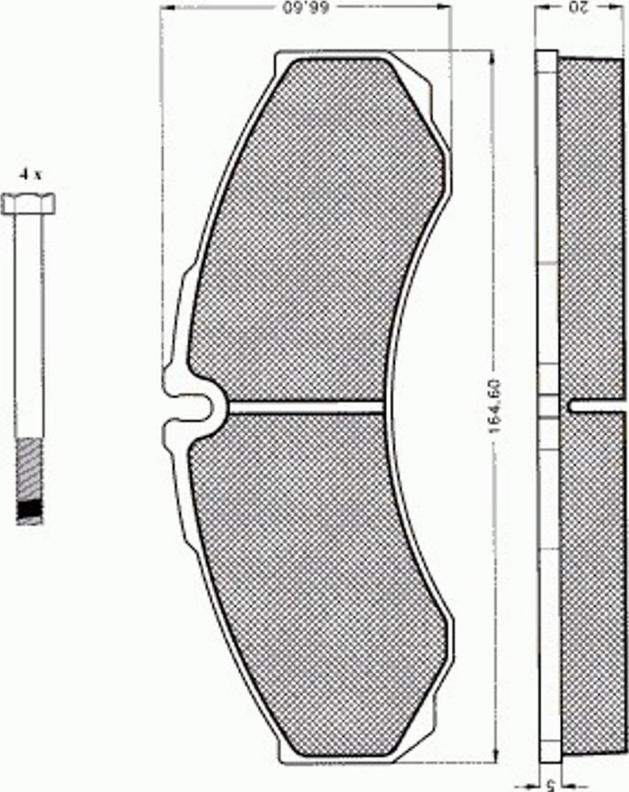 Pex 7.471 - Kit de plaquettes de frein, frein à disque cwaw.fr