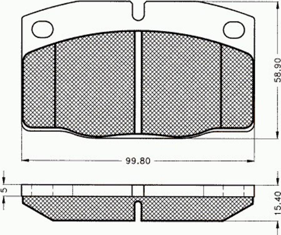 Pex 7.028 - Kit de plaquettes de frein, frein à disque cwaw.fr