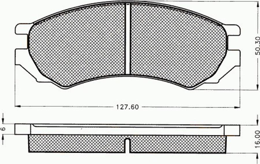 Pex 7154 - Kit de plaquettes de frein, frein à disque cwaw.fr