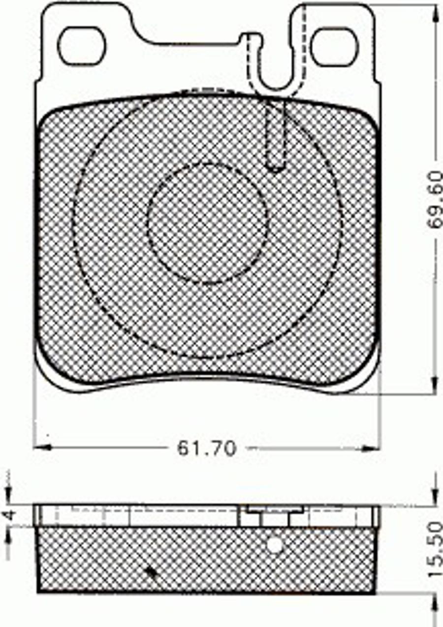 Pex 7.380 - Kit de plaquettes de frein, frein à disque cwaw.fr