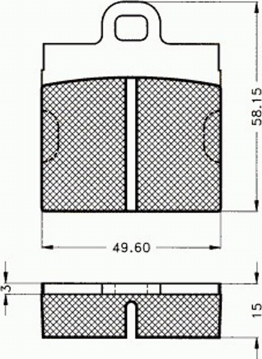 Pex 7294 - Kit de plaquettes de frein, frein à disque cwaw.fr