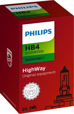 PHILIPS 9006HWC1 - Ampoule, projecteur longue portée cwaw.fr